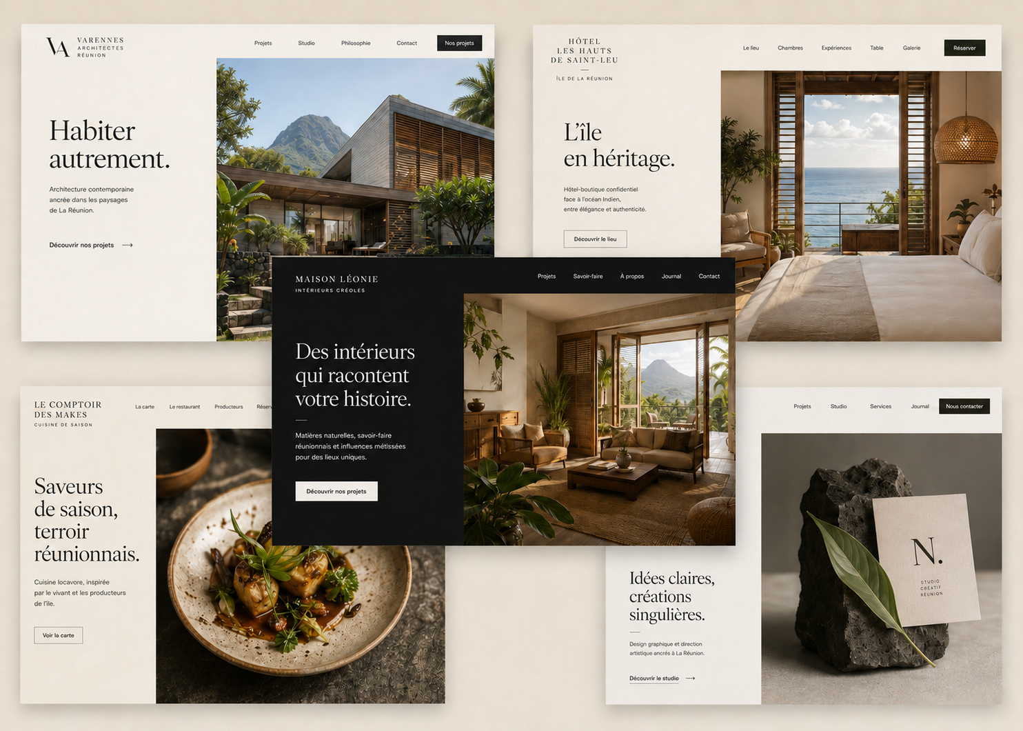 Illustration temporaire d’un site vitrine